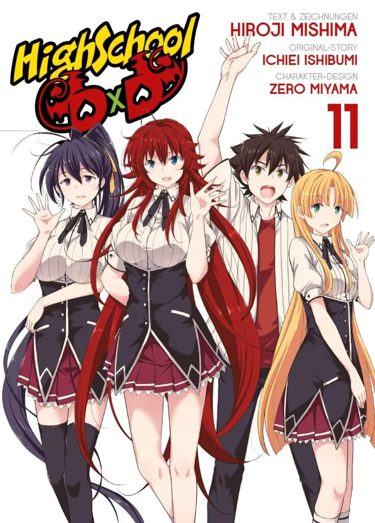 Highschool dxd season 5 manga
