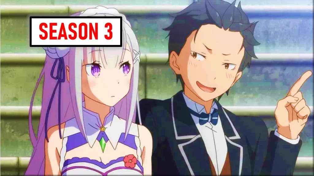 Re Zero Season 3 Anime