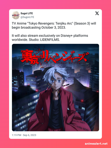 AnimeTalk on X: 【PREVIEW IMAGES】 — TOKYO REVENGERS Season 3 Episode 1 —   / X